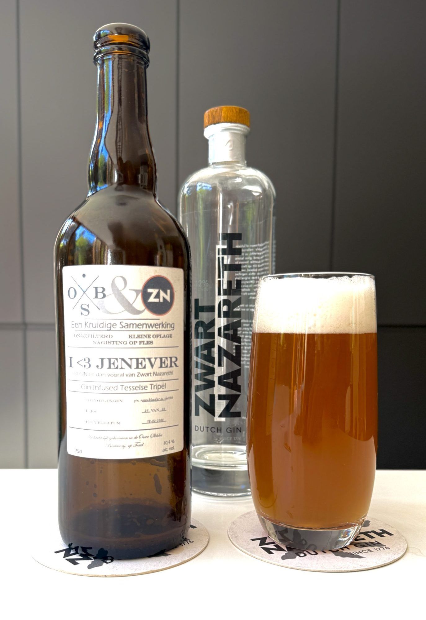 Gin infused Triple Beer